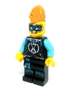 LH5074 LEGO HRANÁ MINIFIGURKA MUŽ ROBOT PANKÁČ