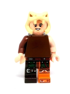 LH5090 LEGO HRANÁ MINIFIGURKA S LEBKOU NA HLAVĚ