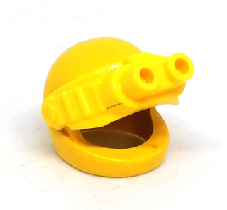 X486 LEGO DÍL HRANÁ HELMICE ŽLUTÉ S BRÝLEMI NA NOČNÍ VIDĚNÍ