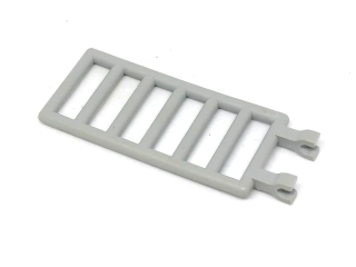 LH2986 LEGO HRANÝ ŽEBŘÍK NA PŘICVAKNUTÍ ŠEDÝ