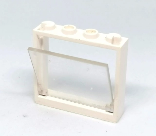 LH2993 LEGO HRANÉ OKNO BÍLÝ RÁM VYKLÁPĚCÍ SKLO