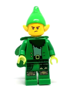 LH5154 LEGO HRANÁ MINIFIGURKA ZELENÝ SKŘET