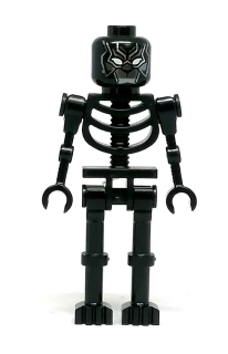 LH5160 LEGO HRANÁ MINIFIGURKA KOSTLIVEC ČERNÝ DLOUHÉ NOHY