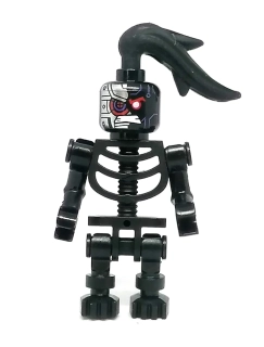 LN2701 LEGO NOVÁ MINIFIGURKA ČERNÁ KOSTRA PANKÁČ