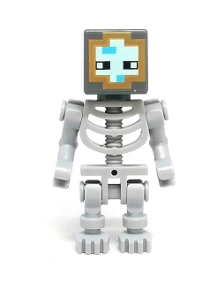 LH5198 LEGO HRANÁ MINIFIG0URKA ŠEDÝ KOSTLIVEC