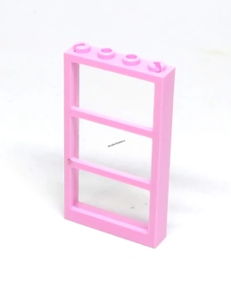 LH3009 LEGO HRANÁ PROSKLENNÁ RŮŽOVÁ DĚLENÁ STĚNA