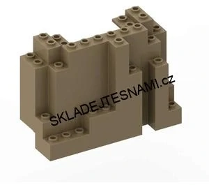 LH3028 LEGO NOVÁ SKÁLA VELKÁ BÉŽOVÁ