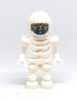 LH5213 LEGO HRANÁ MINIFIGURKA BÍLÝ KOSTLIVEC