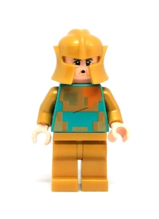 LH5221 LEGO HRANÁ MINIFIGURKA ZLATÁ MINECRAFT