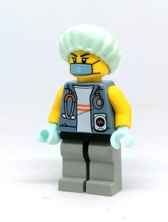 LH5230 LEGO HRANÁ MINIFIGURKA LÉKAŘ V OPERAČNÍ ČEPICI