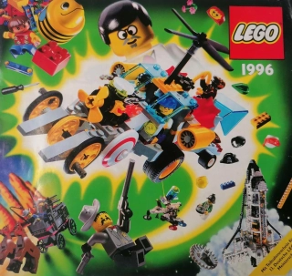 LEGO KATALOG 1996 VADA ZADNÍ STRANY