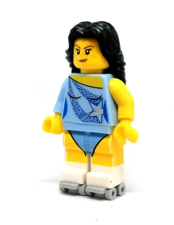 LN2709 LEGO NOVÁ MINIFIGURKA KRASOBRUSLAŘKA