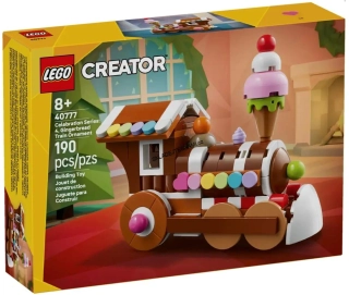 40777 LEGO CREATOR SÉRIE OSLAV: OZDOBNÝ PERNÍKOVÝ VLÁČEK