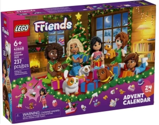 42668 LEGO FRIENDS ADVENTNÍ KALENDÁŘ 2025
