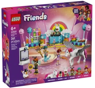 42661 LEGO FRIENDS KOSTÝMOVÁ PÁRTY S JEDNOROŽCEM A VÍLOU