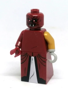 LH5255 LEGO HRANÁ MINIFIGURKA VÍNOVÁ S HÁKEM MÍSTO RUKY