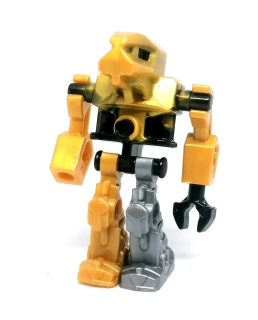 LH5264 LEGO HRANÁ MINIFIGURKA ROBOT ZLATÝ STŘÍBRNÁ NOHA