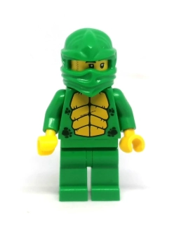 LH5269 LEGO HRANÁ MINIFIGURKA NINJAGO ZELENÁ