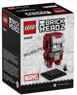 40669 LEGO BRICK HEADZ IRON MAN