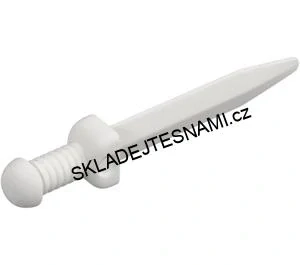 F900 LEGO HRANÝ DÍL MEČ KRÁTKÝ BÍLÝ