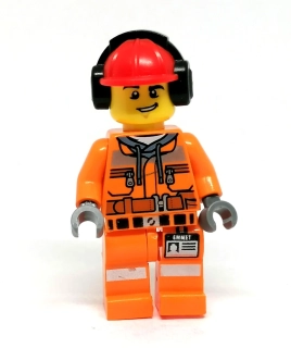 LH5497 LEGO HRANÁ MINIFIGURKA MUŽ OBSLUHA LETIŠTĚ