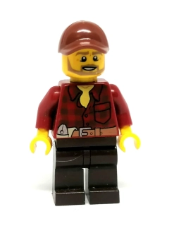 Lh5506 LEGO HRANÁ MINIFIGURKA DŘEVORUBEC