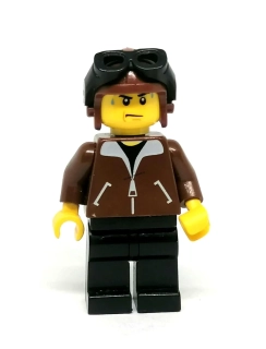 Lh5508 LEGO HRANÁ MINIFIGURKA PILOT