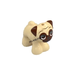 X551 LEGO NOVÝ MOPSÍK BÉŽOVÝ