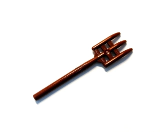 F887 LEGO HRANÝ DÍL HNĚDÉ VIDLE