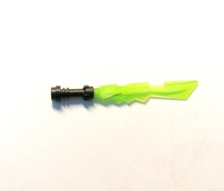 F908 LEGO HRANÝ DÍL MEČ PRŮHLEDNÝ ŽLUTÝ