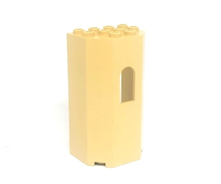 LH3078 LEGO HRANÁ BÉŽOVÁ STĚNA VĚŽE HRAD