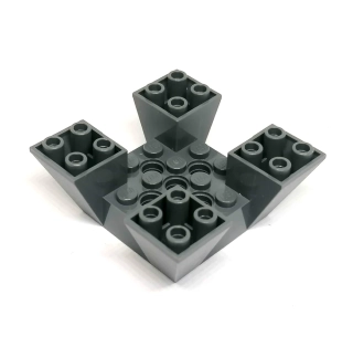 LH3079 LEGO HRANÁ ŠEDÁ STOJNA ČTVERCOVÁ