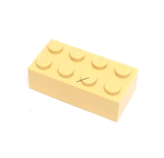 LH3087 LEGO HRANÁ KOSTKA BÉŽOVÁ/TAN 2X4 NOPKY