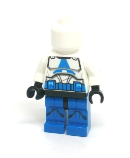 LH5560 LEGO HRANÁ MINIFIGURKA STARWARS BÍLO MODRÁ