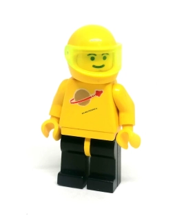 LH5615 LEGO HRANÁ MINIFIGURKA MOTORKÁŘ ŽLUTÝ
