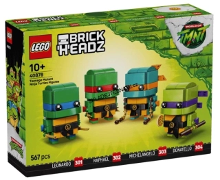 40878 LEGO BRICKHEADZ ŽELVY NINJA