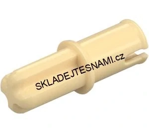 T42 LEGO TECHNIK BÉŽOVÝ čep s konektorem nápravy (3749 / 6562)