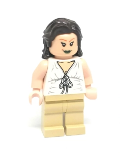 LH5643 LEGO HRANÁ MINIFIGURKA ŽENA BÍLÁ KOŠILKA