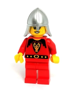 LH5698 LEGO HRANÁ MINIFIGURKA RYTÍŘ EMBLEM DRAK