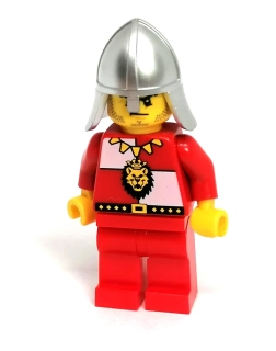 LH5699 LEGO HRANÁ MINIFIGURKA RYTÍŘ EMBLEM LEV