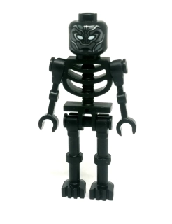 LH5727 LEGO HRANÁ MINIFIGURKA KOSTLIVEC ČERNÝ
