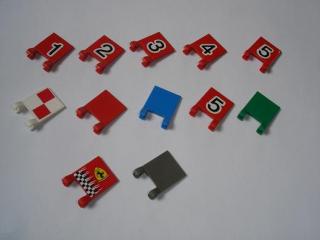 LH599 LEGO HRANÉ VLAJEČKY SADA