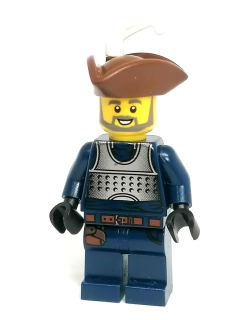 LH5741 LEGO HRANÁ MINIFIGURKA RYTÍŘ S KLOBOUKEM
