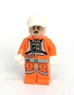 LH5751 LEGO HRANÁ MINIFIGURKA ORANŽOVÁ KOMBINÉZA
