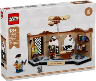 40902 LEGO POCTA LEONARDU DA VINCIMU