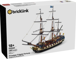 910059 LEGO® Bricklink KORZÁRSKÁ FREGATA FORTUNA (7.řada)