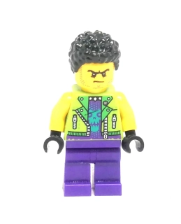 LH5766 LEGO HRANÁ MINIFIGURKA MUŽ FIALOVÉ KALHOTY