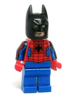 LH5772 LEGO HRANÁ MINIFIGURKA KLUK V TRIČKU SPIDERMANA S MASKOU BATMANA