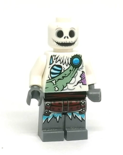 LH5779 LEGO HRANÁ MINIFIGURKA BÍLÝ ZOMBÍK