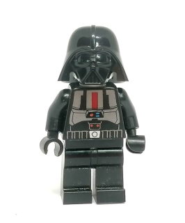 LH5790 LEGO HRANÁ MINIFIGURKA STAR WARS DARTH VADER BÍLÁ HLAVA BEZ POTISKU